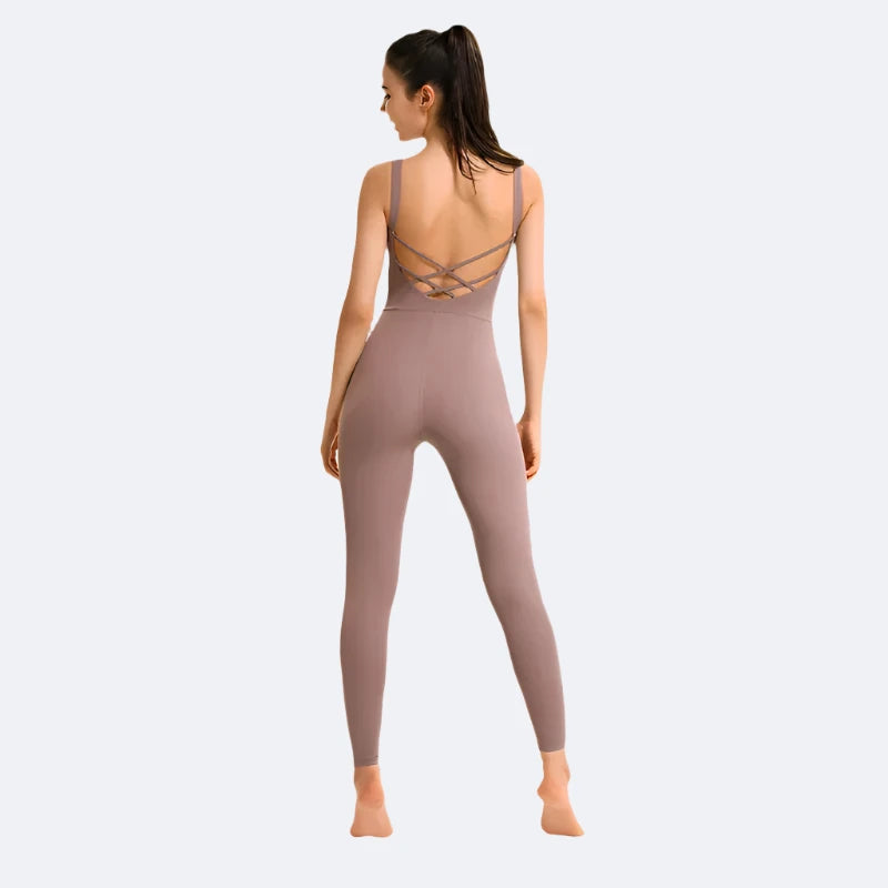 Dancefish Damen-Fitness-Overall