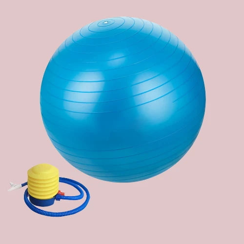 Rutschfester Yogaball 55-75 cm mit Luftpumpe