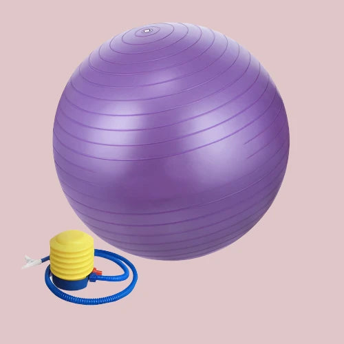 Rutschfester Yogaball 55-75 cm mit Luftpumpe